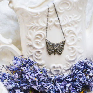 Sterling Silver Butterfly Necklace